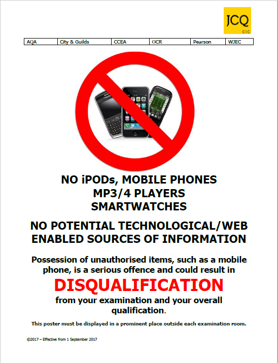 No Mobile Phones