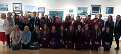 Kilkeel Schools Visit Art Exhibition